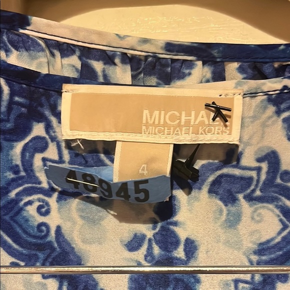 Michael Kors batik print sleeveless Maxi Dress - Picture 2 of 5